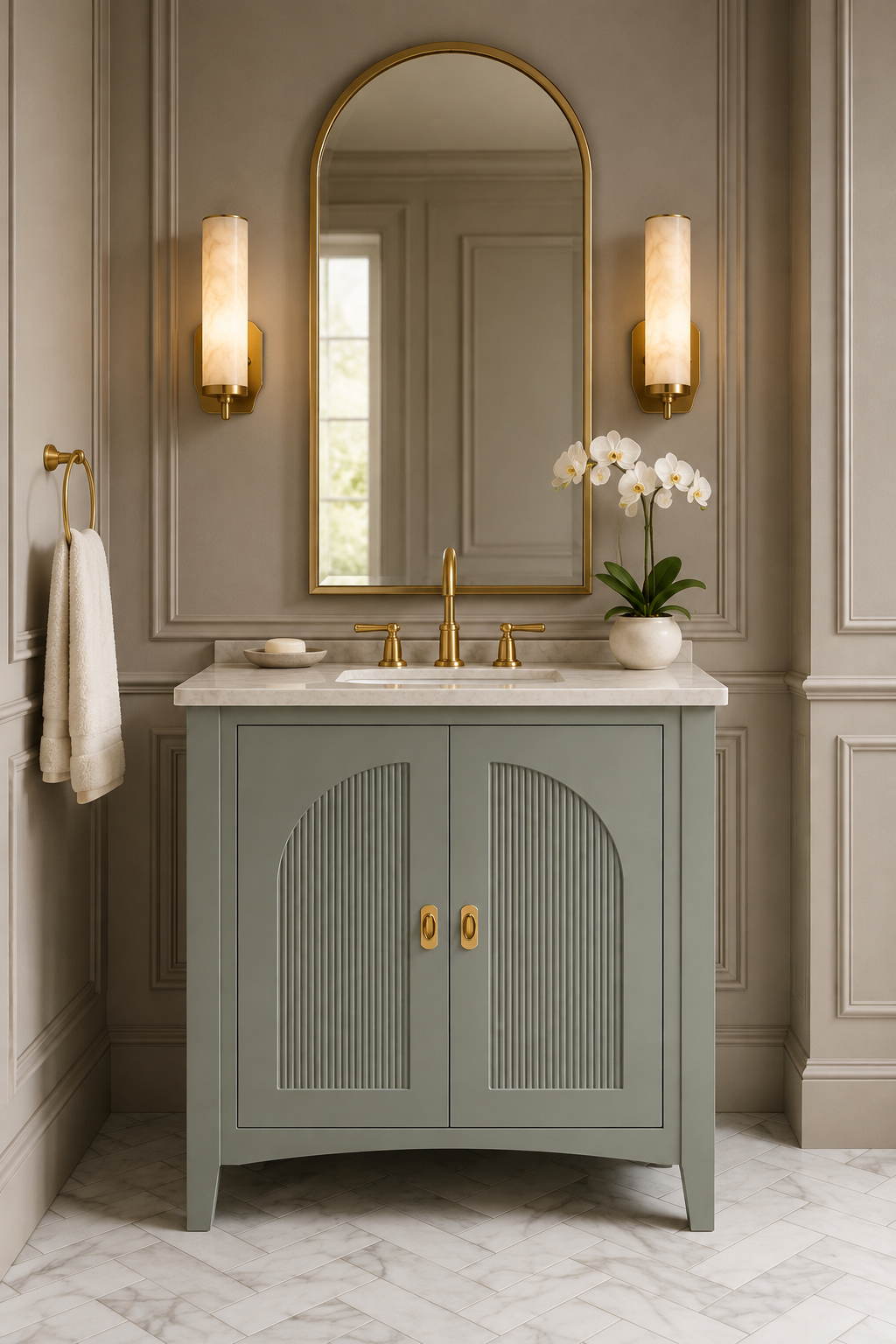 Olivia vanity taged retreat