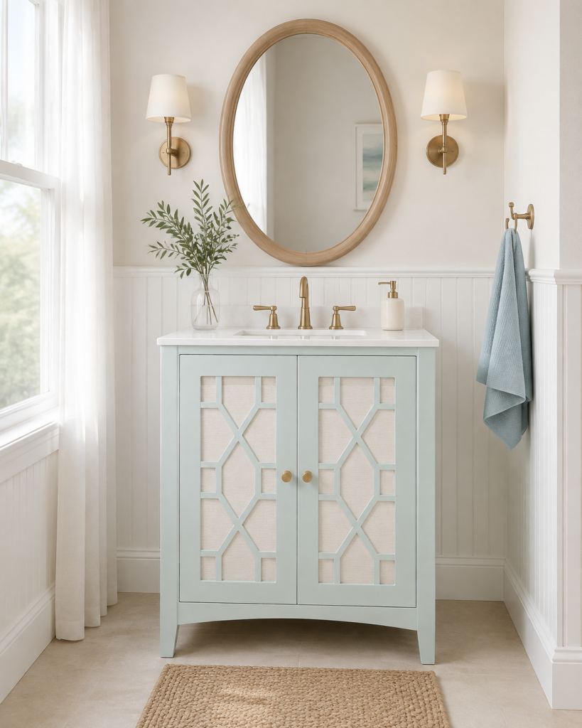 Sophia vanity taged tradewind