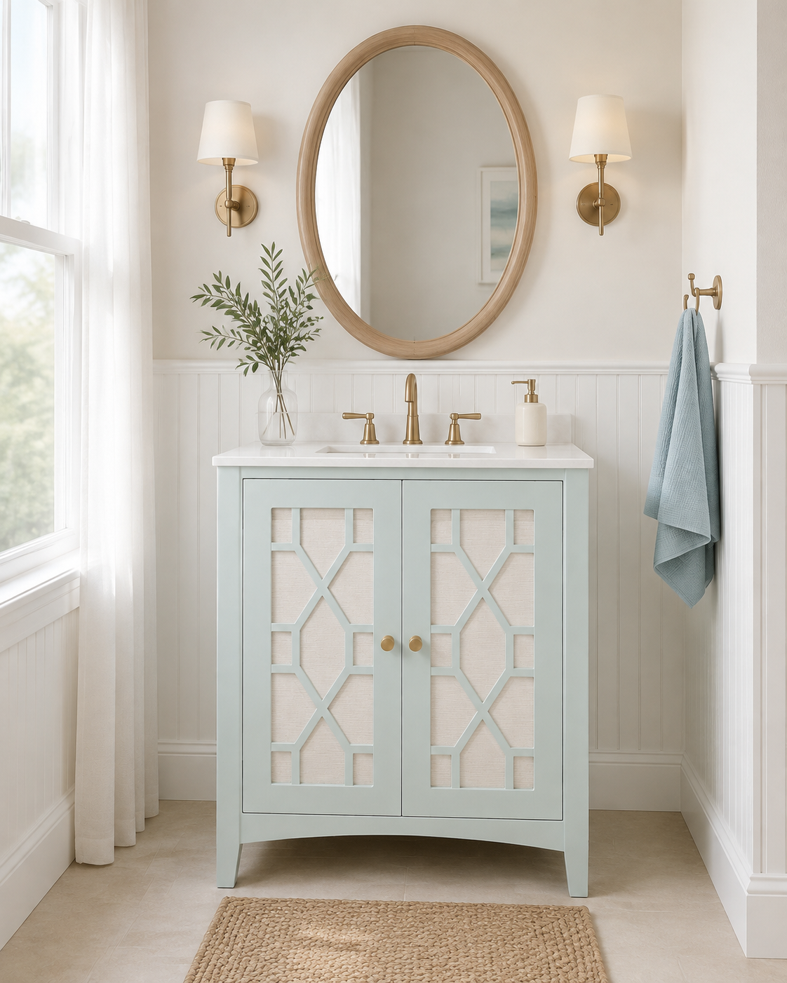Sophia vanity taged tradewind