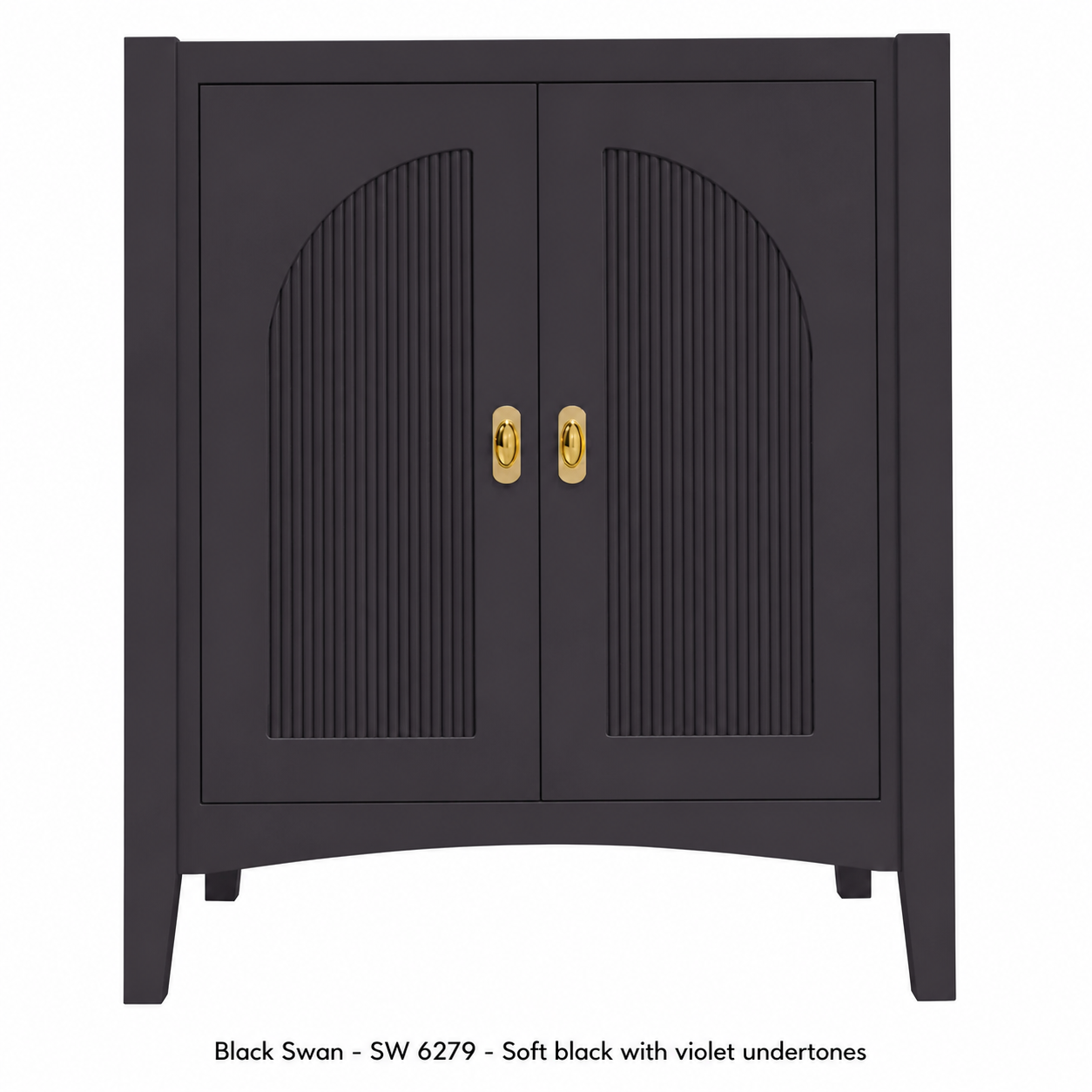Olivia vanity color black swan